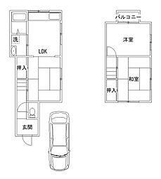 和歌山市杭ノ瀬の一戸建て