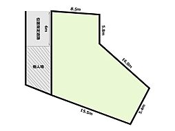 明石市魚住町西岡の土地