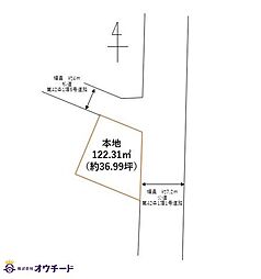 市川市国分2丁目　土地