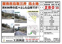 阪南市鳥取三井　売土地