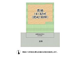 尼崎市常松1丁目　建築条件付き土地　全1区画