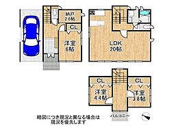 宝塚市亀井町　中古一戸建て