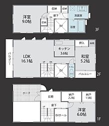 奥沢2丁目ホームエレベーター付き戸建