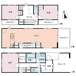 武蔵小山駅徒歩9分　令和3年築の築浅物件