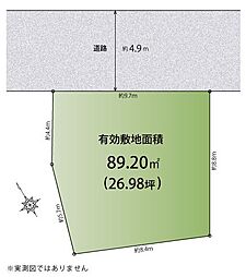 中央町売地＿閑静でスッキリとした街区・学芸大学駅と祐天寺駅両