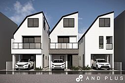 戸越3丁目　新築戸建　C棟 2LDK＋S/3区画