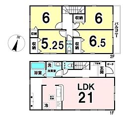 新築戸建 八潮市大瀬 1号棟