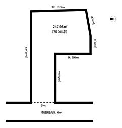 石山寺四丁目売土地