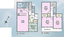 青梅市梅郷4丁目　24−1期　4号棟