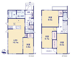 川越市寺尾　築後未入居戸建