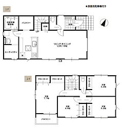 狭山市北入曽1期　2号棟　新築戸建　アーバンスタイル 2号棟