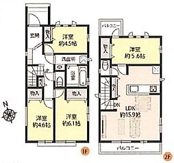 戸田市喜沢2丁目新築戸建 全4棟 A号棟