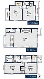さいたま市南区別所1丁目新築戸建　全3棟　1号棟