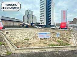 名古屋市中川区高畑1期　全2区画　2号地　建築条件なし土地