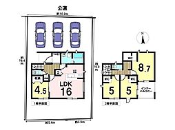 名古屋市中川区赤星3丁目　全1棟　新築一戸建て