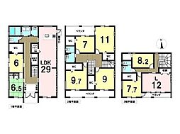 中川区明徳3丁目　中古一戸建て