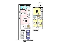 ダイアテラス名古屋伏屋駅北　全14区画　新築一戸建て　1号地