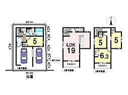 中川区尾頭橋403　全1棟　新築一戸建て