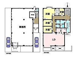 名古屋市中川区万場1丁目　事務所付き中古一戸建て