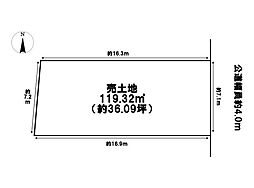中川区西日置2丁目　売土地