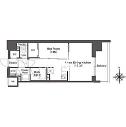 コンフォリア東新宿 1001