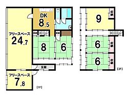 石岡市東成井　中古住宅