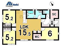 平屋　笠間市旭町第12　3号棟