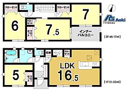 石岡市国府第1　3号棟