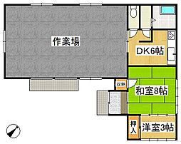リフォーム予定鉾田市串挽中古物件作業所兼居宅