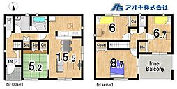 全6棟　かすみがうら市下稲吉　第15　4号棟