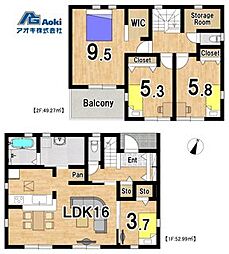 全4棟　第1笠間市南友部　1号棟