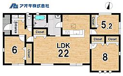 全2棟平屋　第1かすみがうら市下稲吉　1号棟