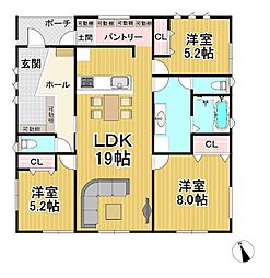 平屋戸建　石岡市石岡4期 2号棟