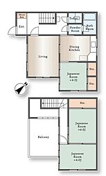 大田区東六郷2丁目借地権付戸建(再建築不可)