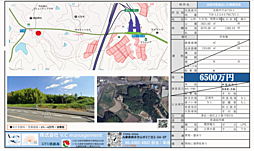 淡路島県道沿いのマンション用地