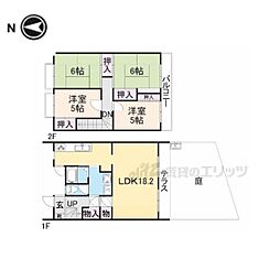 生駒市あすか野北３丁目の一戸建て