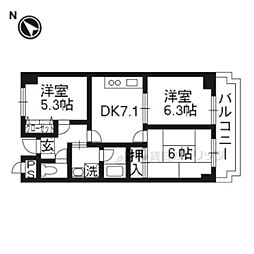 レスポワール星田 401