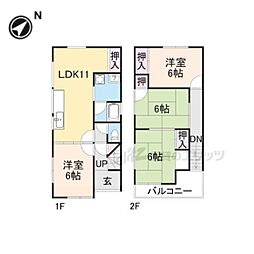 生駒市桜ケ丘の一戸建て