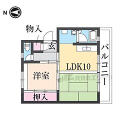 寝屋川団地Ｃ50号棟 402