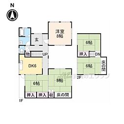 奈良市学園朝日元町２丁目の一戸建て