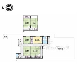 奈良市大安寺４丁目の一戸建て