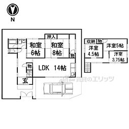 奈良市六条1丁目の一戸建て