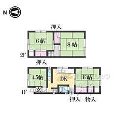 生駒郡斑鳩町龍田２丁目の一戸建て