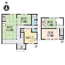 香芝市上中の一戸建て