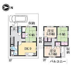 天理市田部町の一戸建て