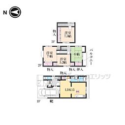 御所市大字三室の一戸建て
