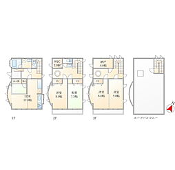川越市大字福田の一戸建て