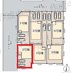 春日部市大沼第3 全6棟 2号棟