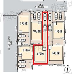 春日部市大沼第3 全6棟 4号棟