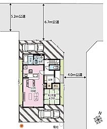 越谷市袋山14期 全1棟
